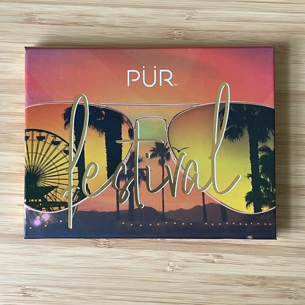 PUR Cosmetics Festival Eyeshadow Palette (Limited Edition) Full Size New